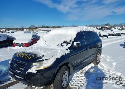 2009 Hyundai Santa Fe Gls z USA, uszkodzony, nr VIN 5NMSG13D09H328573